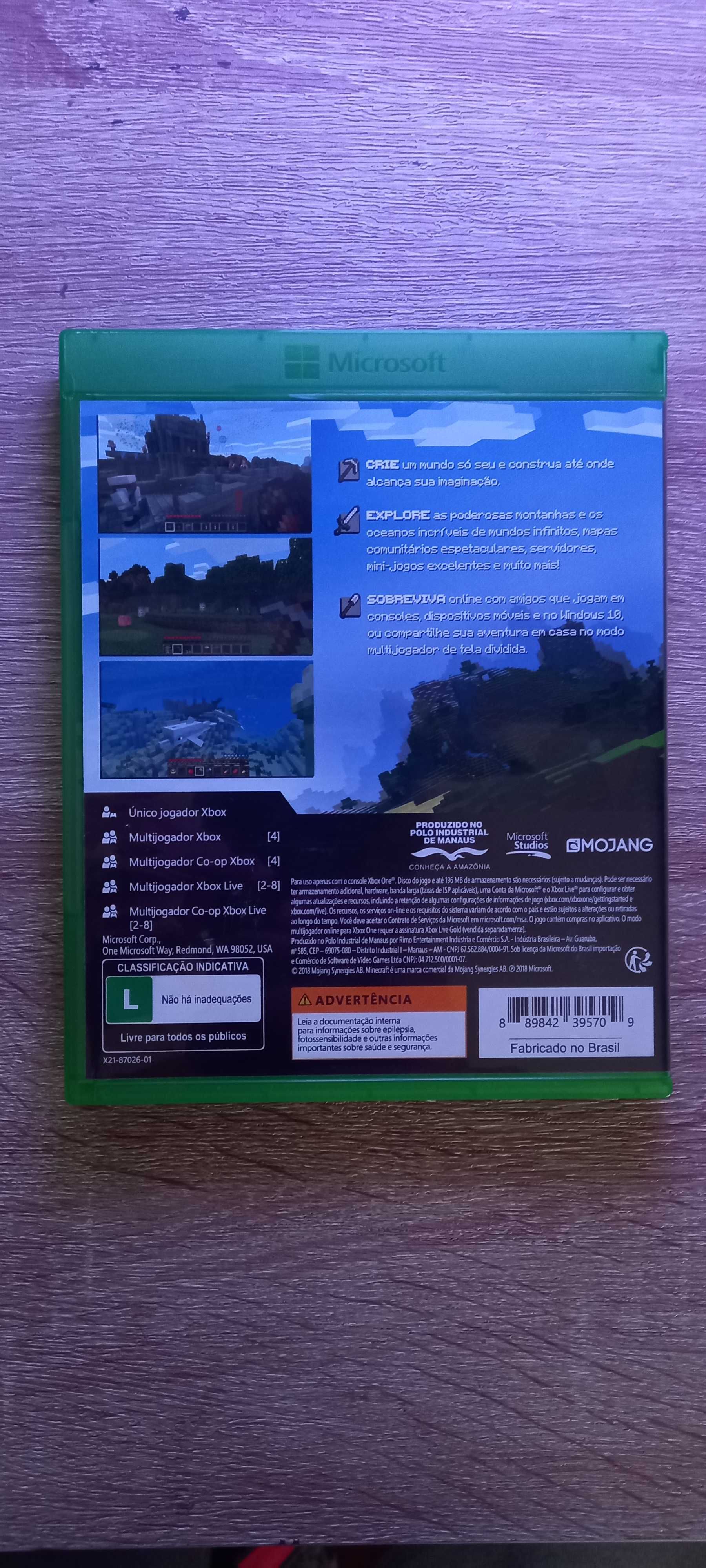Minecraft - Xbox One Novo