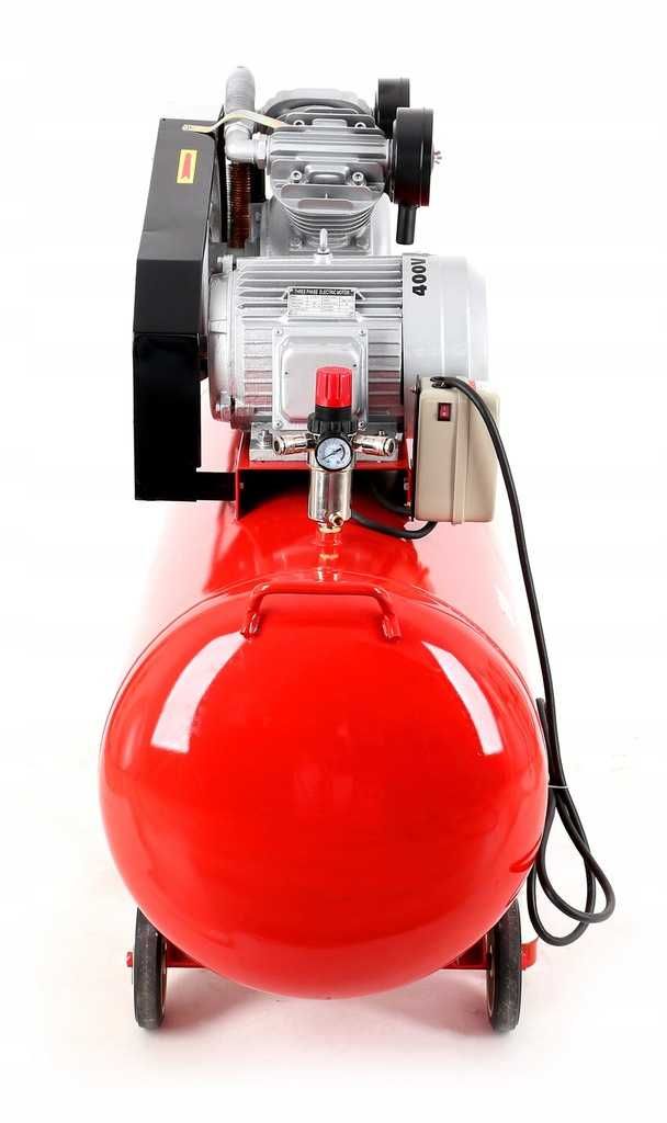 Kompresor olejowy sprężarka powietrza 300l 400V 2 tłoki 8Bar separator