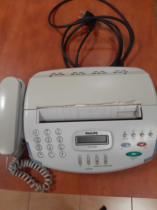 Telefon stacjonarny Philips z faxem