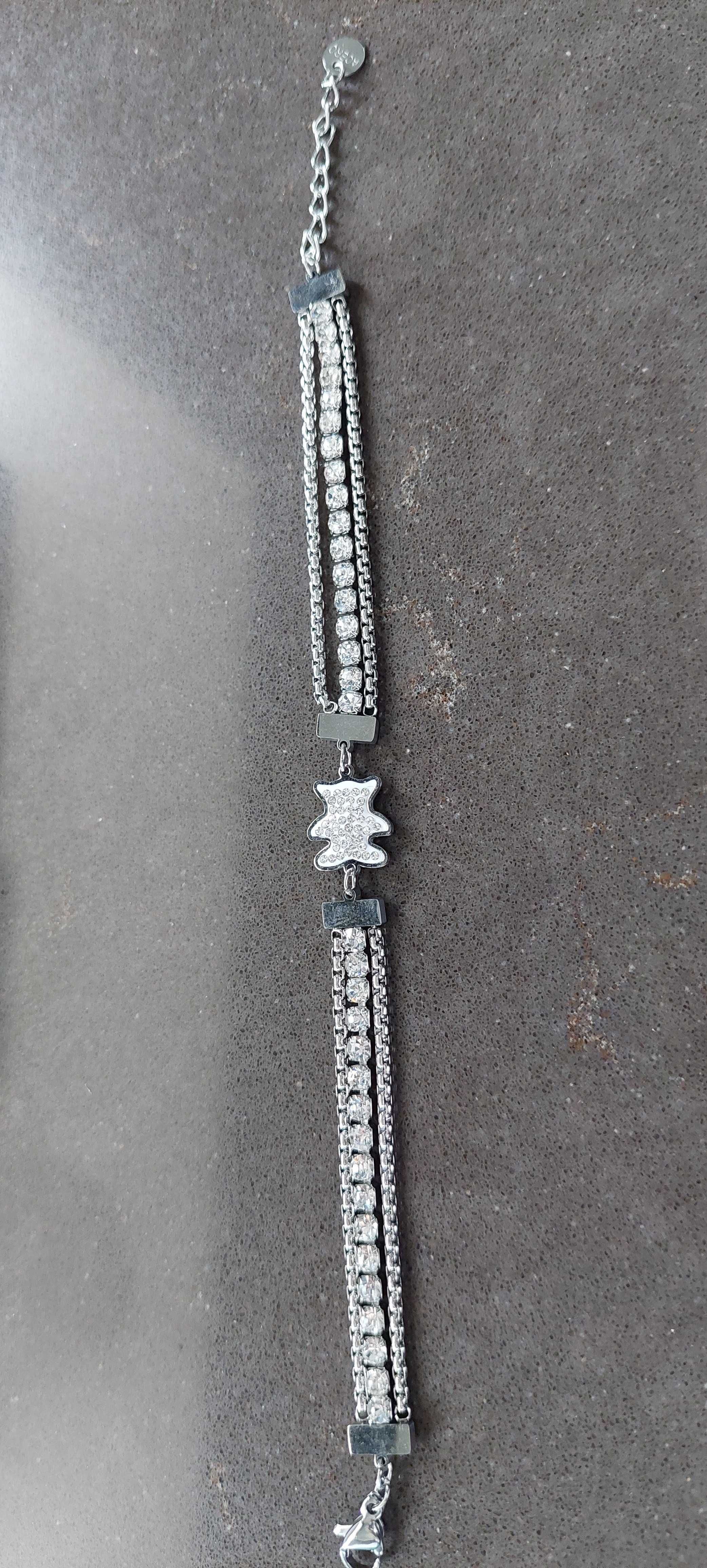 Pulseira ursinho Aço