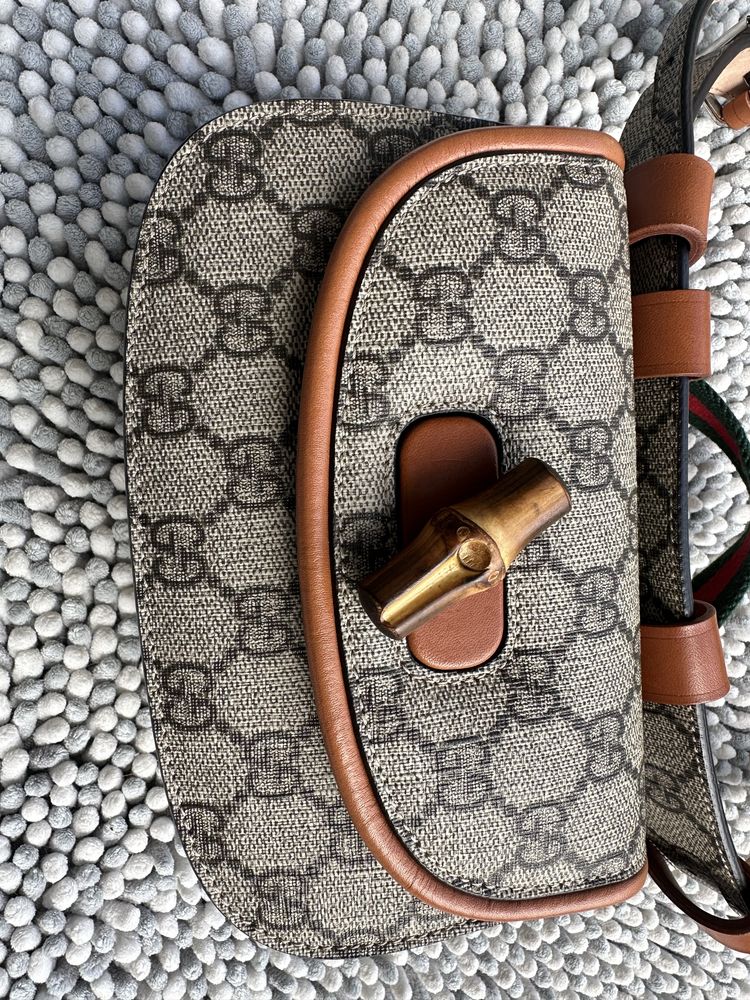 Сумка Gucci 2020s mini Bamboo 1947 belt bag