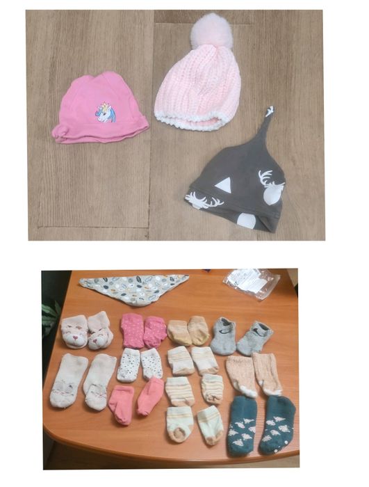 paczka ubrań 74 cm szt 35