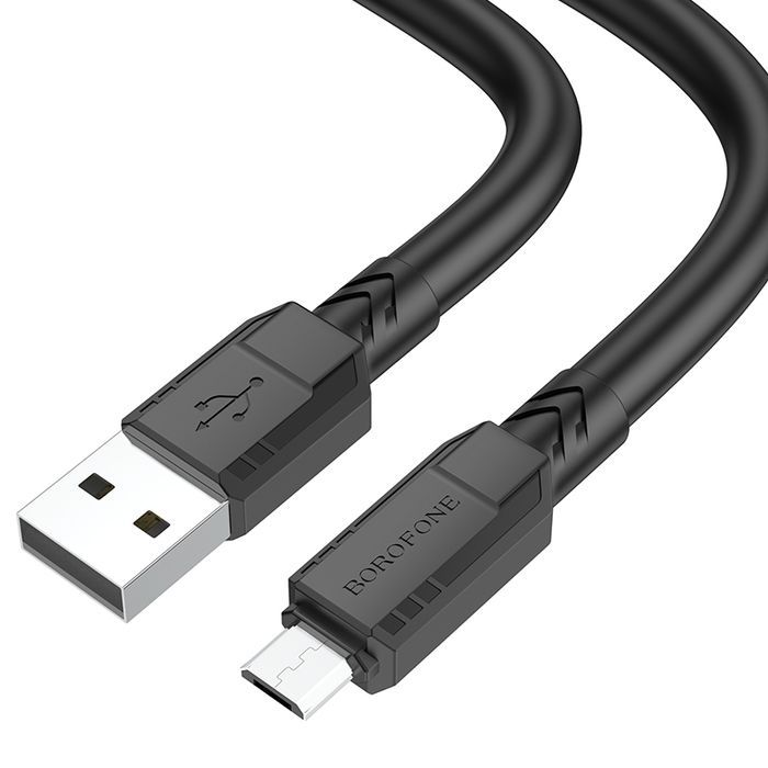 Borofone Kabel Bx81 Goodway - Usb Na Micro Usb - 2,4A 1 Metr Czarny