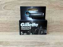 Gillette Mach3 Charcoal Wkłady do maszynki 5 szt. Plomby Okazja!