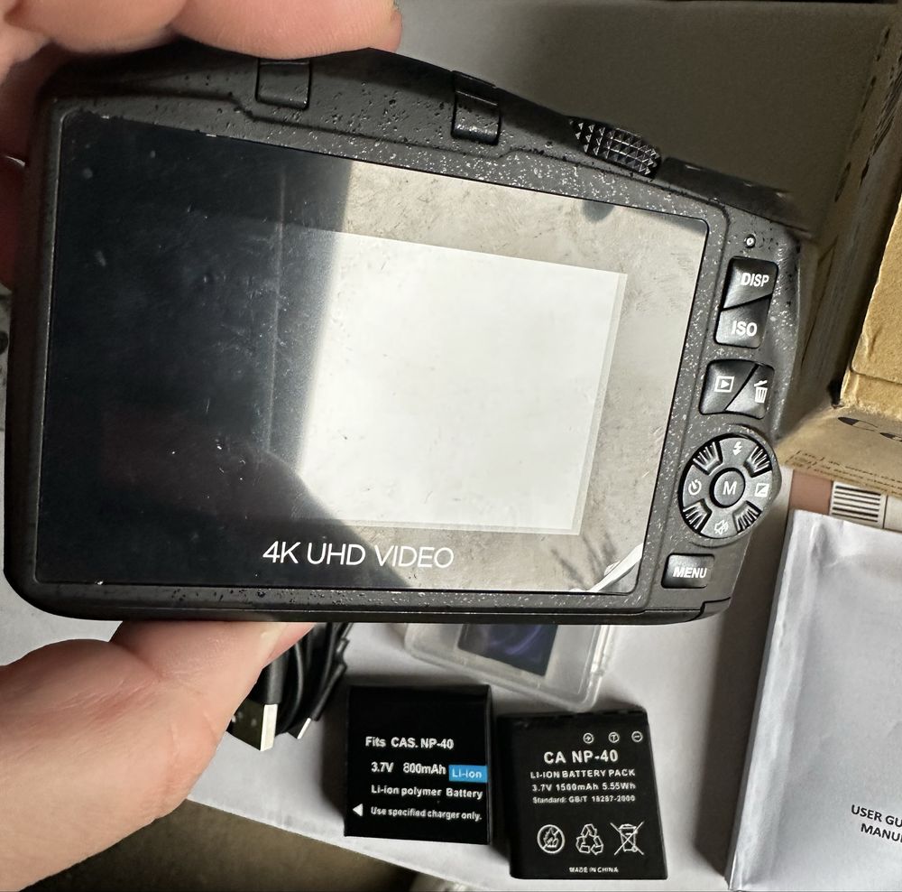 Цифрова відеокамера HD 48MP CDR3 4K ultra HD