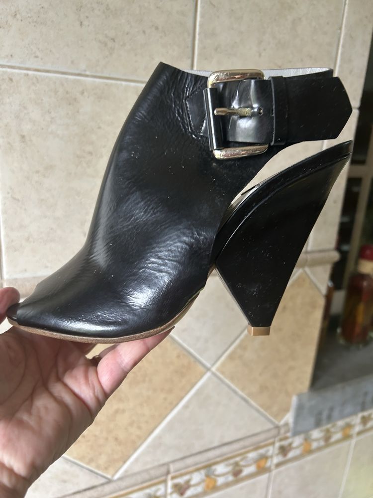 Sandalias pretas da Chloe