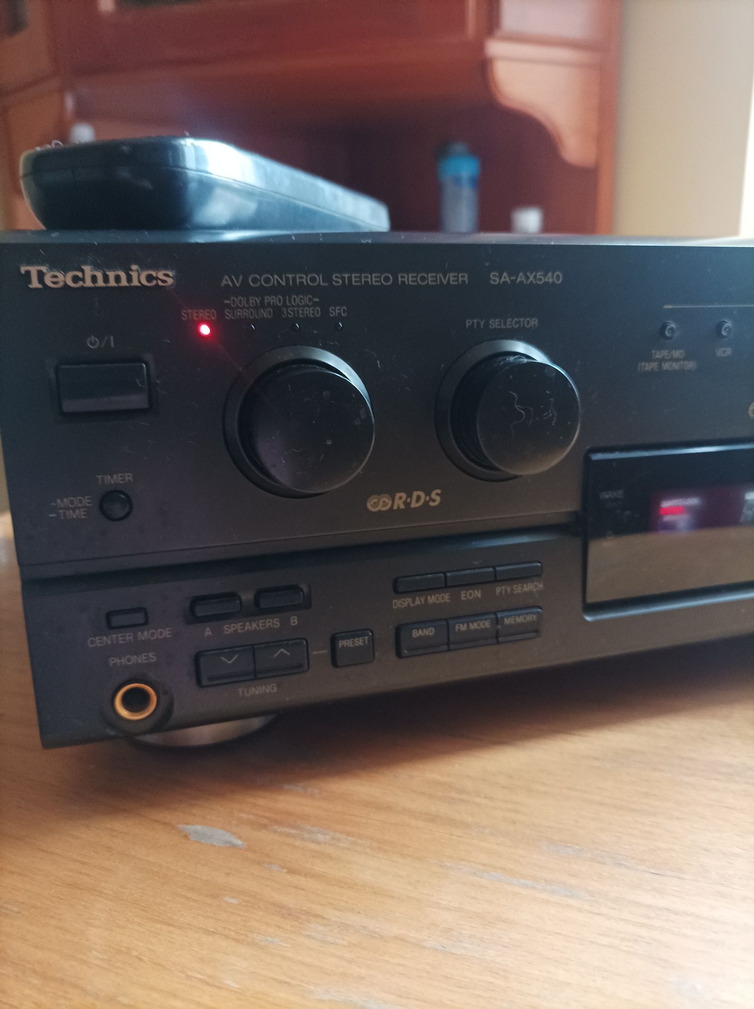 Amplituner Technics SA-AX540 ,pilot,7,1 super