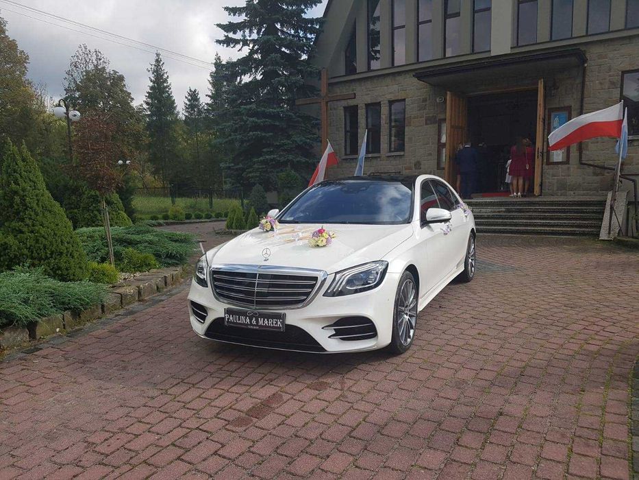 Mercedes s400 long  lift w222  1 wł ,salon Pl Masaże ,wentyle ,dociągi