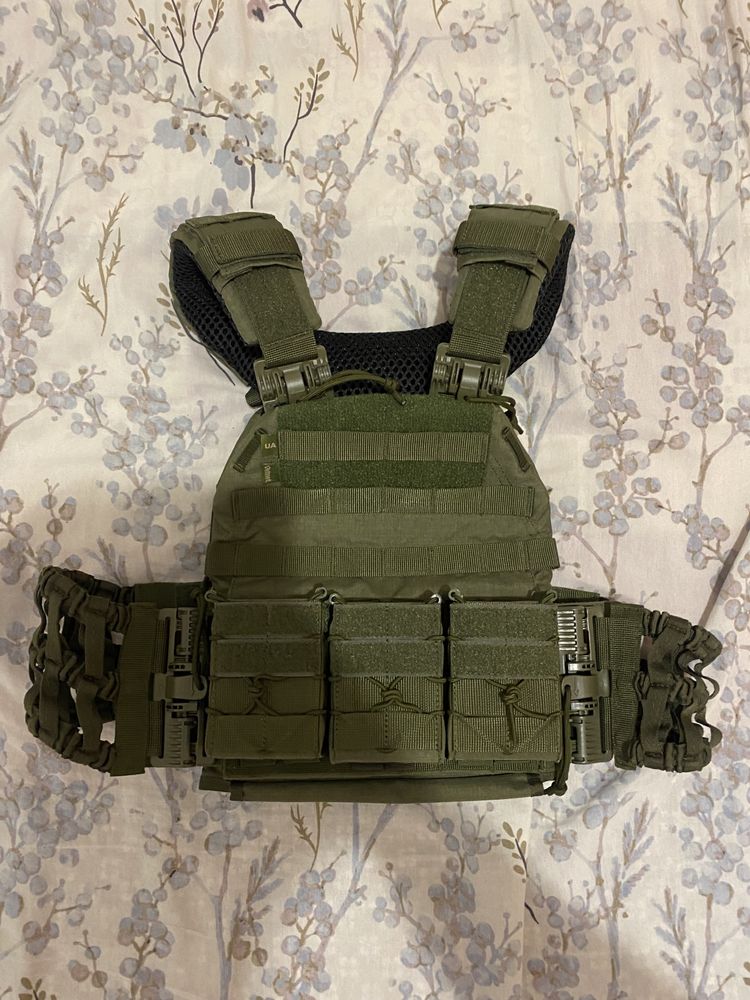 Плитоноска VELMET (бронижелет) PLATE CARRIER PERUN 4-20 RB