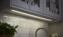 Lampa LED ledowa 90 cm podszafkowa czujnik ruchu różne długości