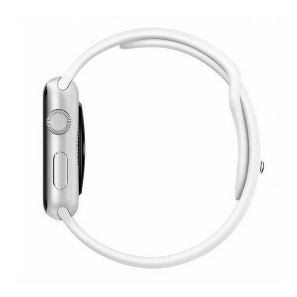 Mercury Pasek Silicon Apple Watch 42/44/ 45 Mm Biały/White