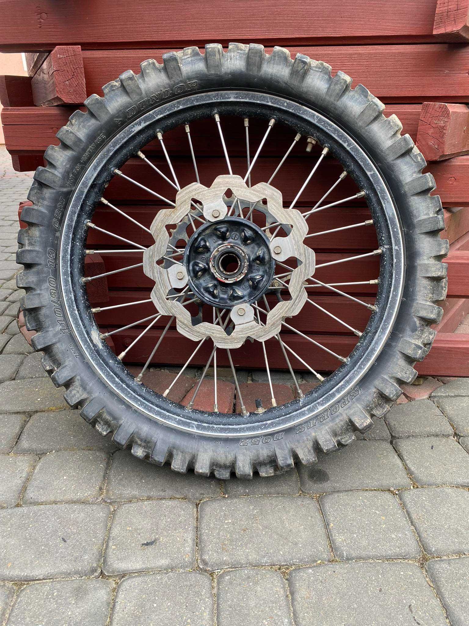 kolo tyl tylne koło kompletne 19 honda crf cr 250 / 450 / 125 os mm 25