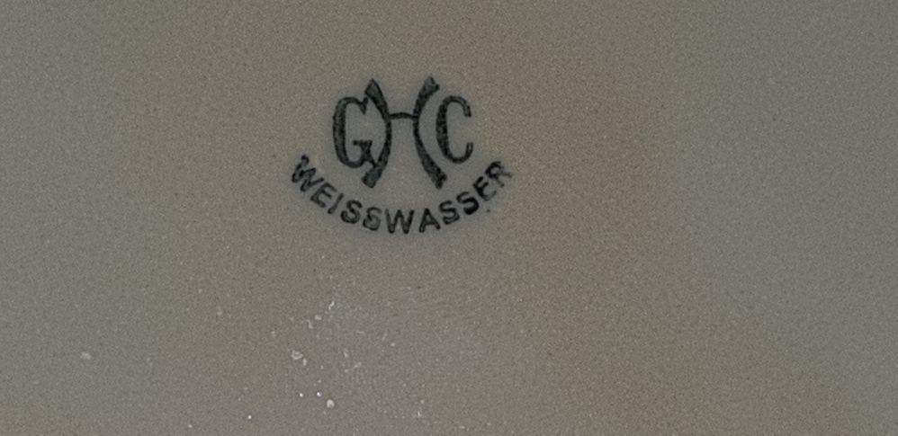 Talerz kolekcjonerski Weisswasser