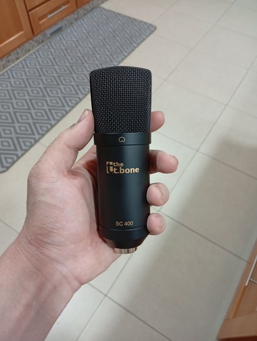 Microfone condensador T.bone SC 400 Novo