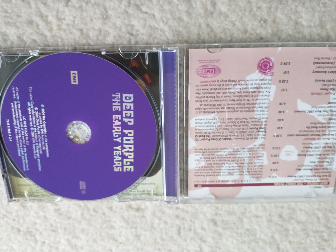 Deep purple The Early years cd