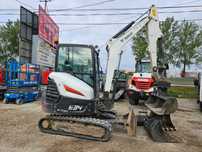 Wynajem minikoparki i usługi minikoparką od 1,8 t do 6 t - mazowieckie