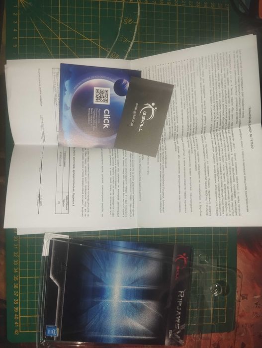 ОЗУ  DDR4 2x16GB/3200 G.Skill Ripjaws V Black (F4-3200C16D-32GVK)