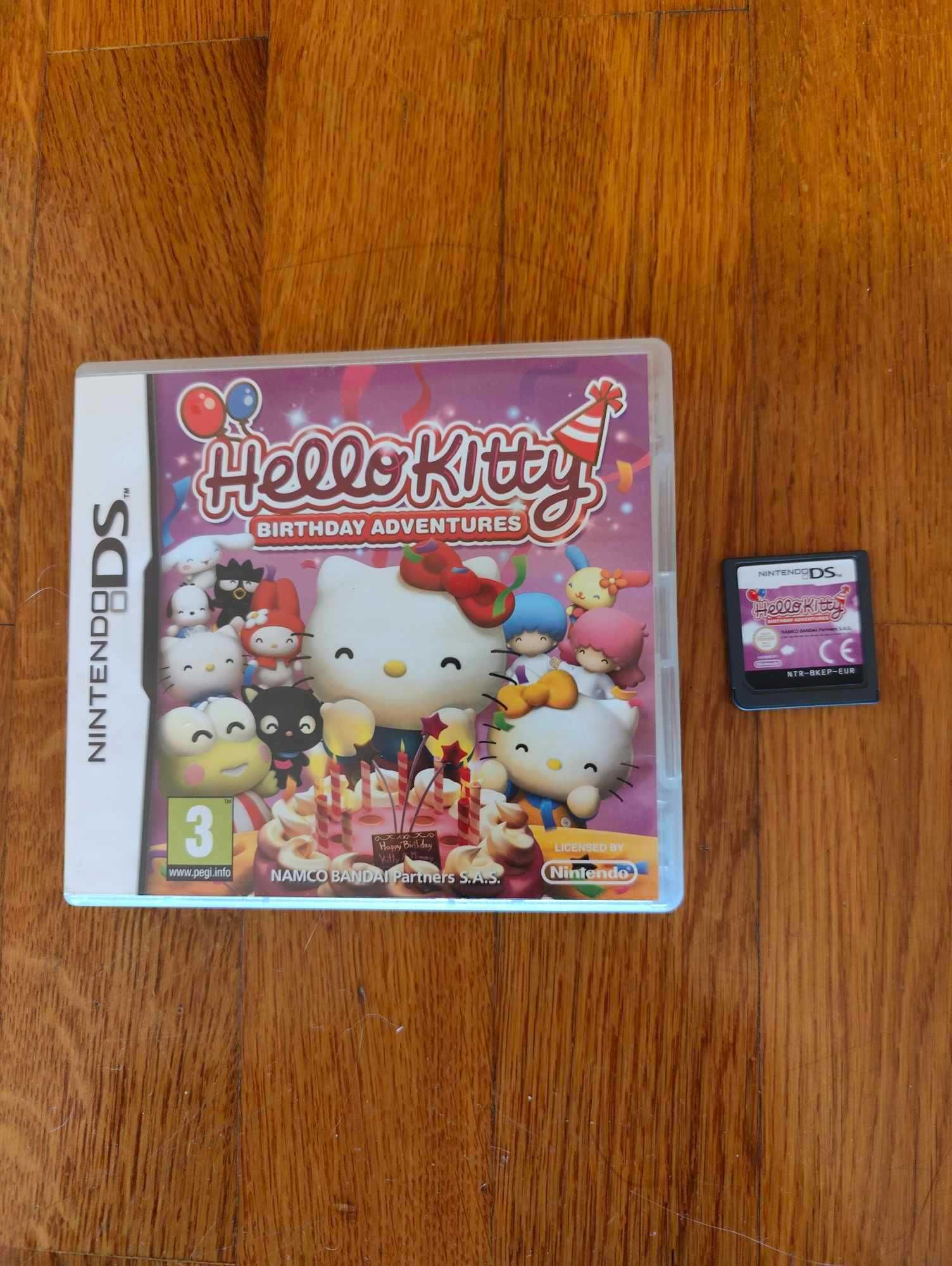 Hello Kitty e Nintendogs Nintendo DS Novo completos