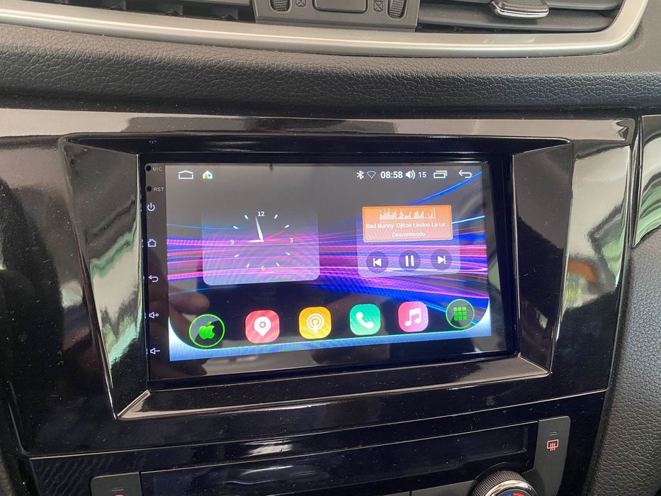 Central Multimídia Zimo Android – Touchscreen, GPS, Bluetooth, USB