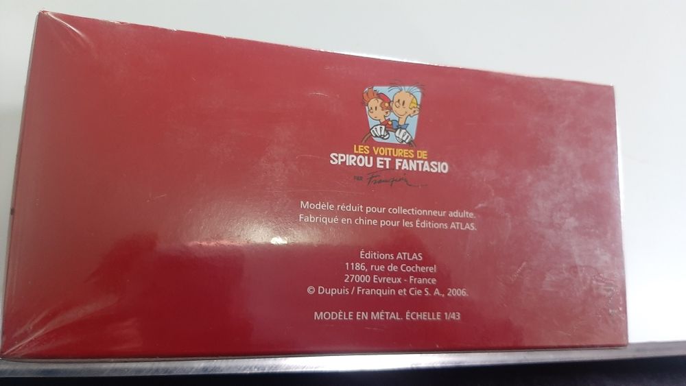 Figura ( Spirou et fantasio- colecionável ) escala1:43