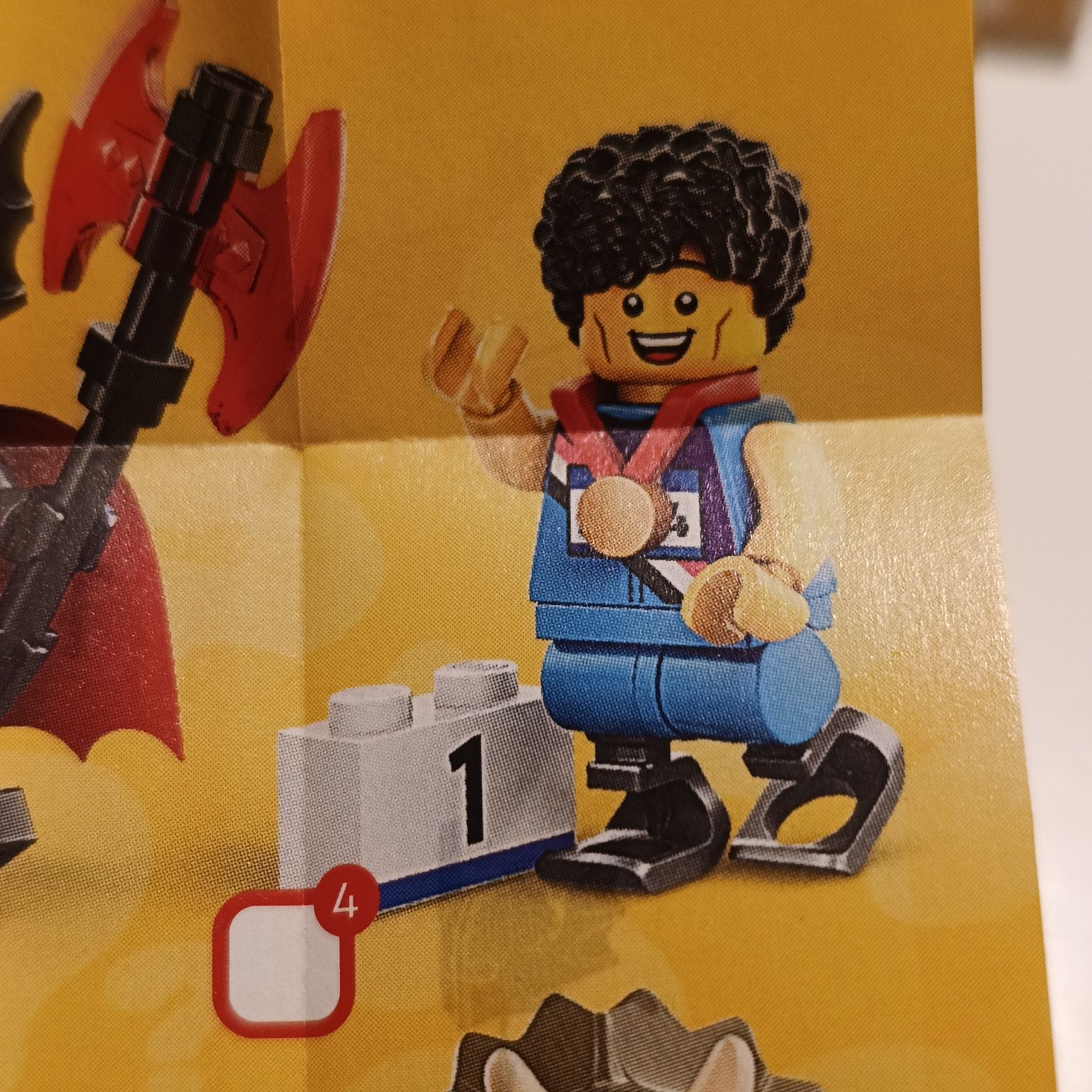 LEGO 71045 Minifigures Minifigurka Seria 25 Biegaczka col25-4