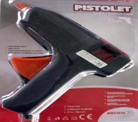 Pistolet Do Kleju Termotopliwego Moc 40w, Brewis