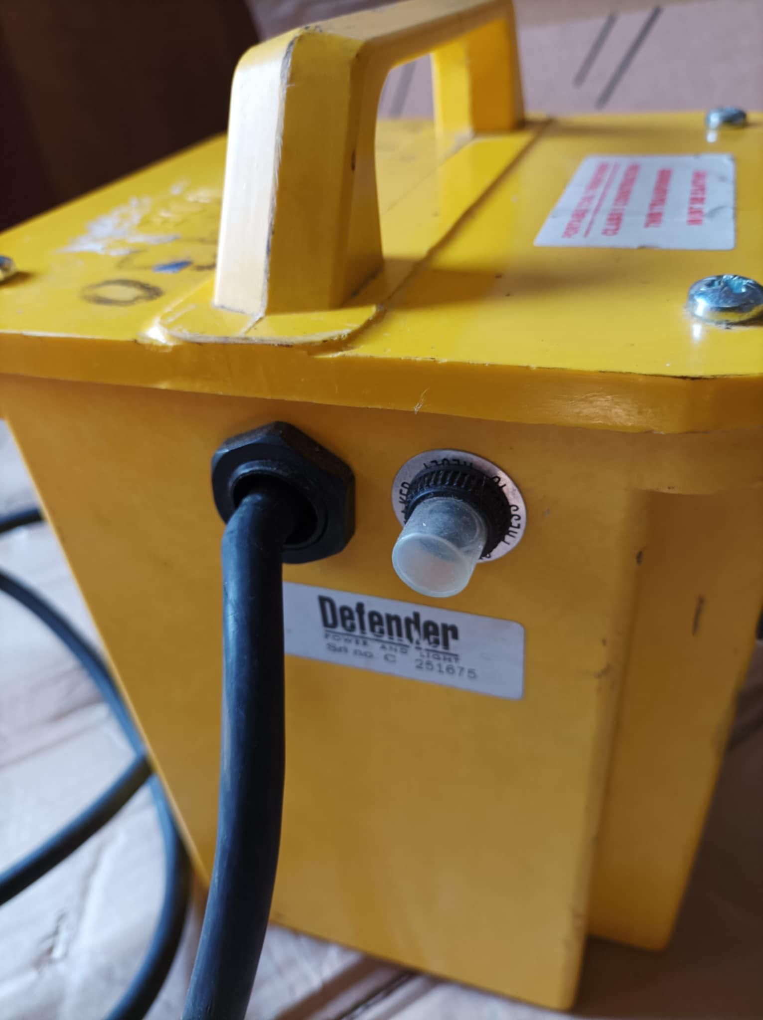 Transformator separacyjny 110V