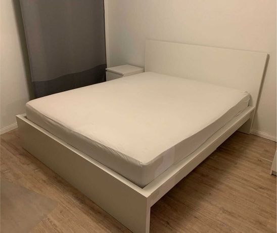 Łóżko IKEA Malm 140x200, stelaż, materac GRATIS, transport