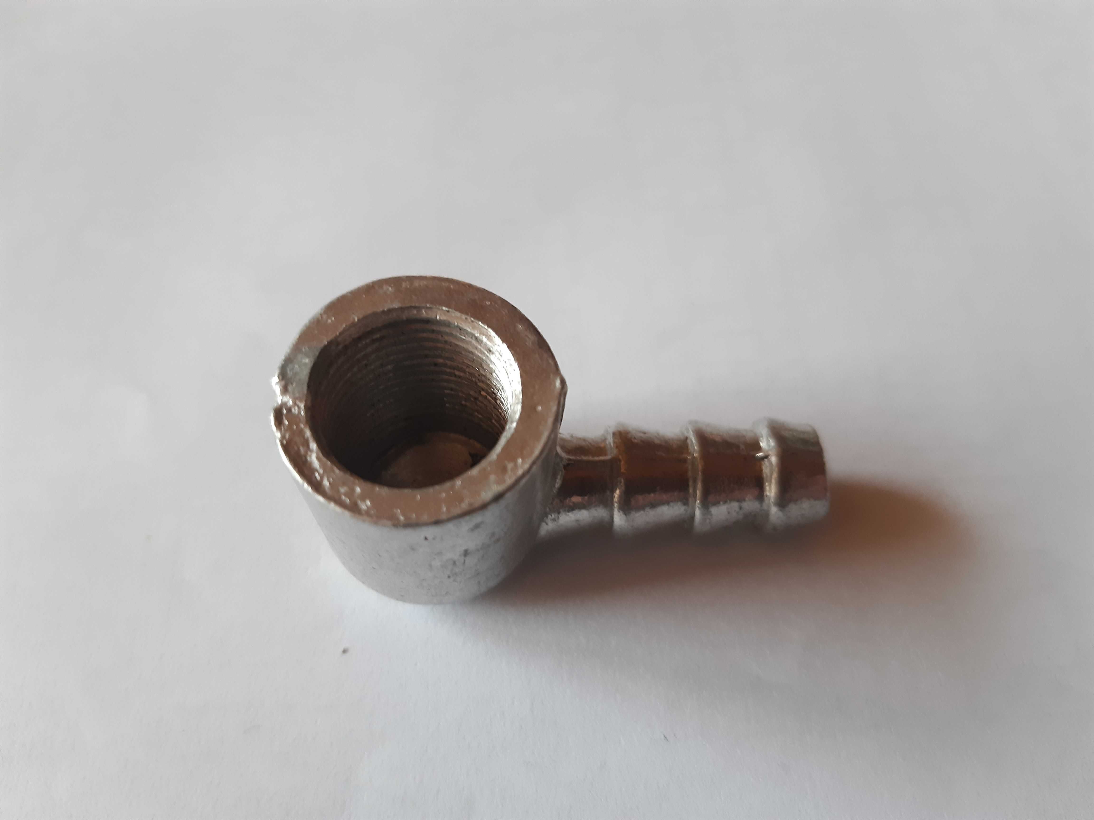 Przyłączka złączka kątowa do węża 3/8 gw × 12 mm choinka