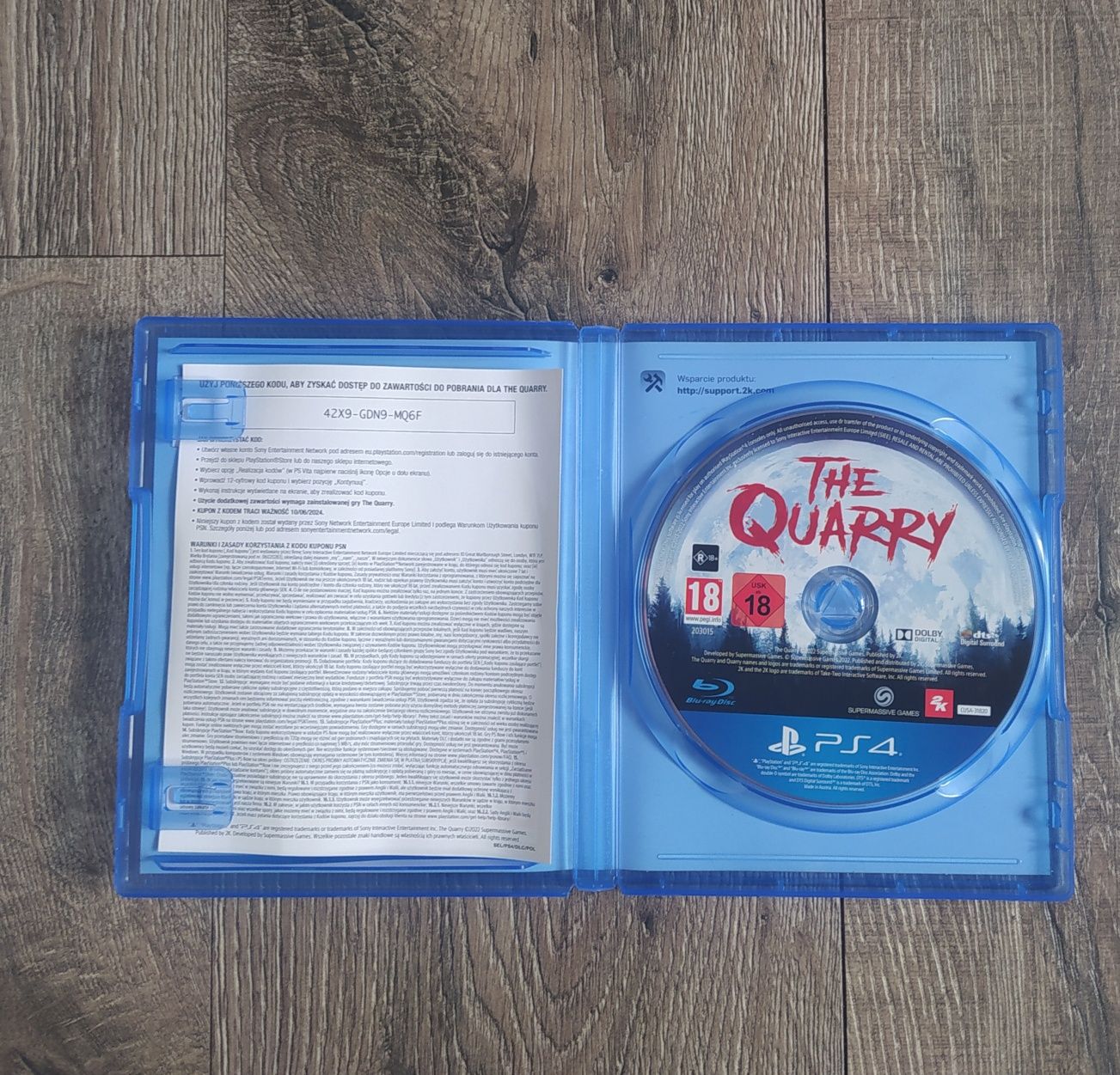 Gra PS4 The Quarry PL Jak Nowa Wysyłka