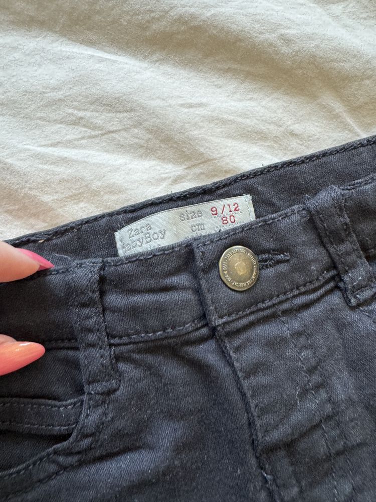 3 pary jeansów zara 80