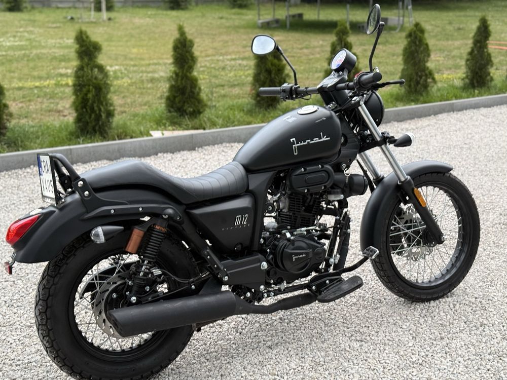Junak M12 Vintage 125!! Nowy!! Gwarancja!! 224 km przejechane!!
