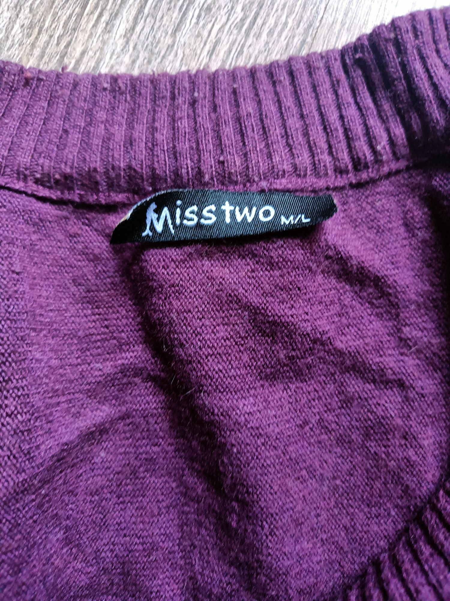 Sweter sweterek damski Miss two rozmiar M/L