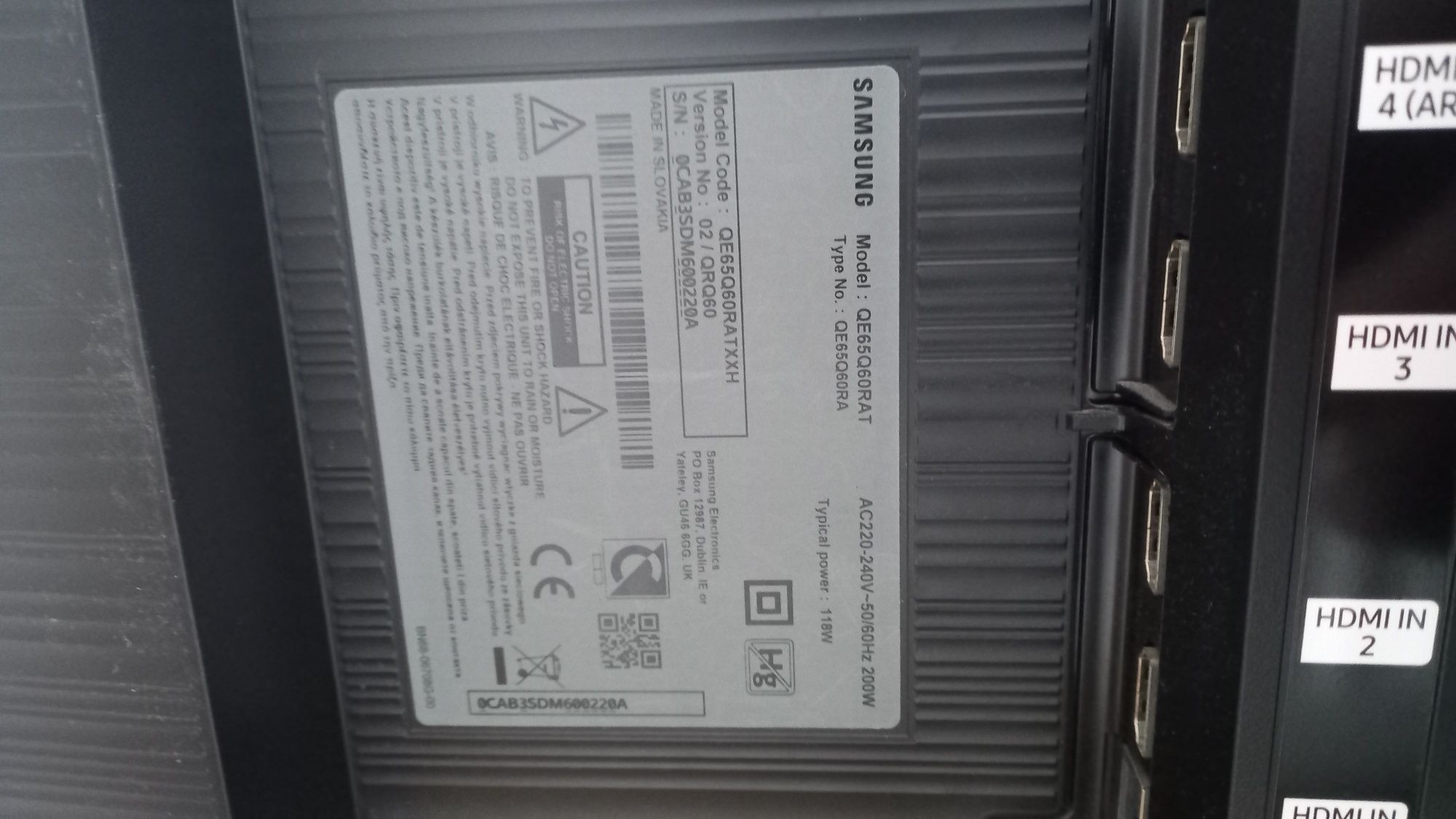 Telewizor Samsung 65 cali