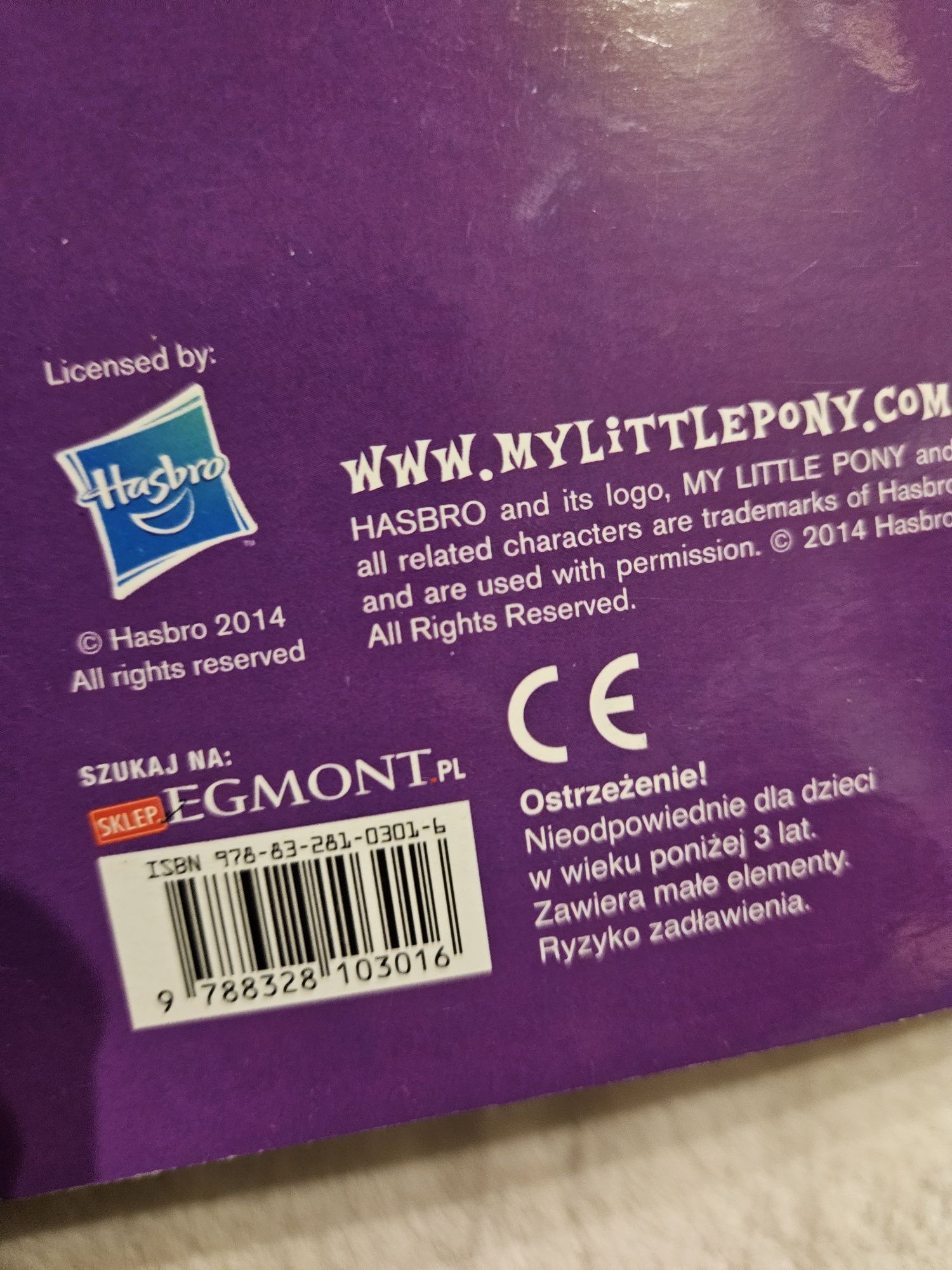 Książka My Little Pony Hasbro 2014 kolorowanka naklejki KupMiChceTo