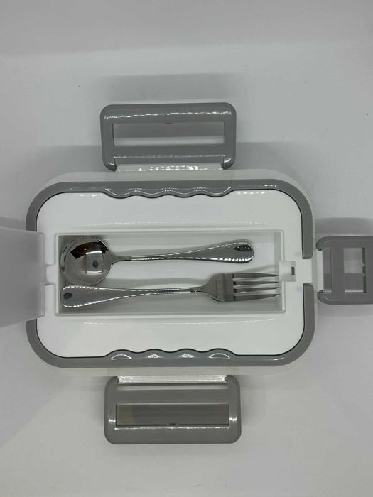 Ланч-бокс с подогревом съемной чашей  от сети 12V 40W
