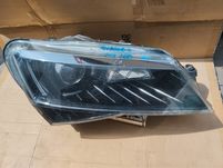 Lampa bi xenon przednia prawa Skoda Superb ll lift