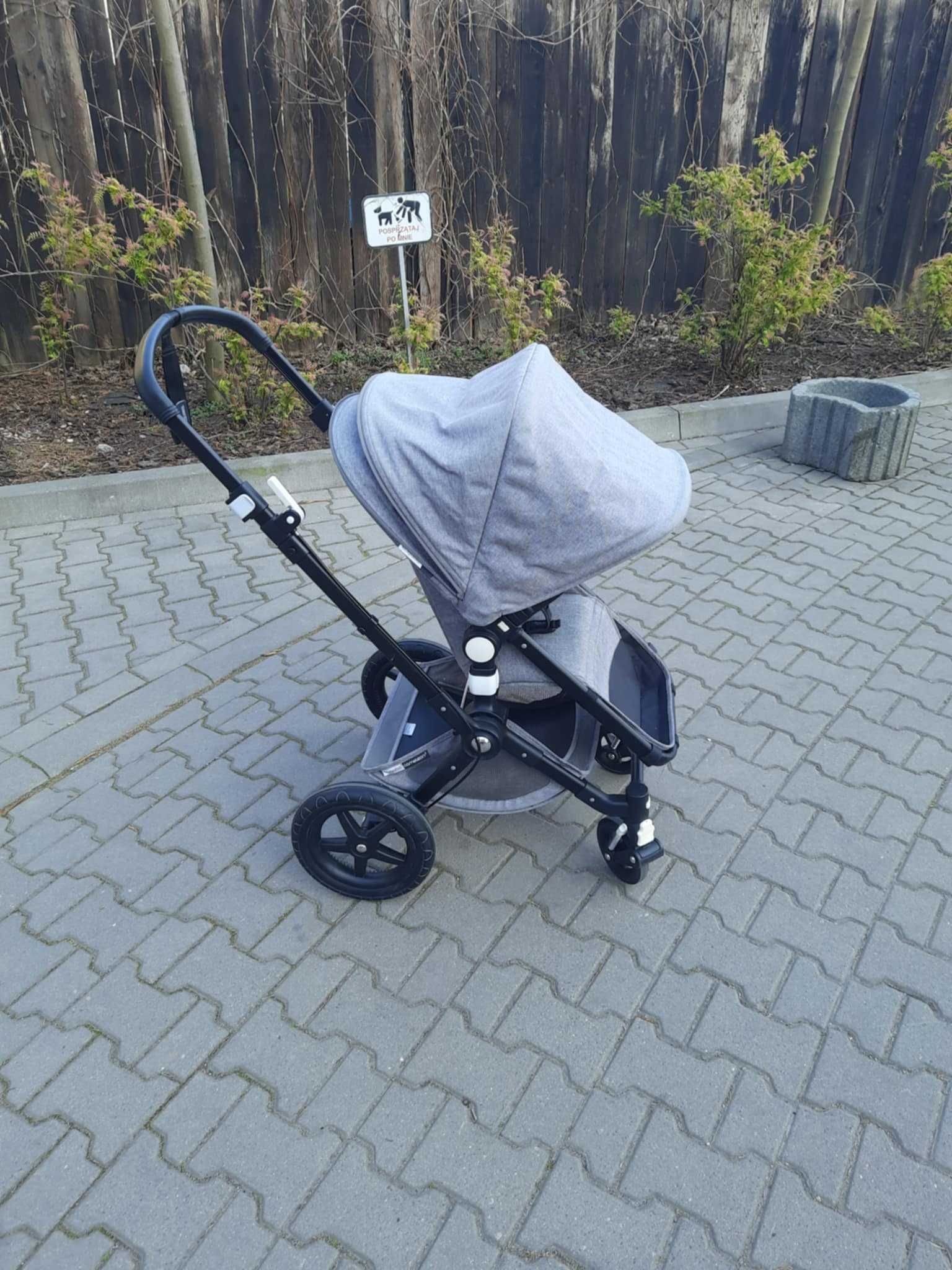 Wózek 2w1 Bugaboo Cameleon 3 Plus Grey Melange w wersji Classic