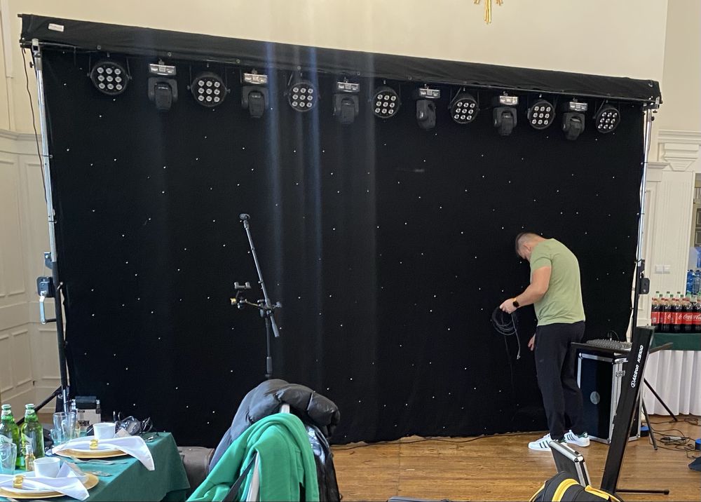 Kurtyna led 4,5 x 3 m
