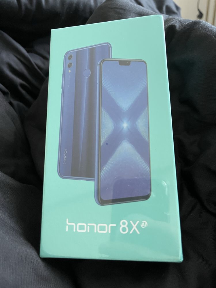 Honor 8x zafoliowany nowy