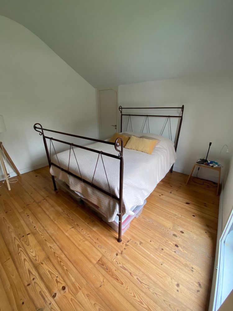 Cama ferro forjado vintage