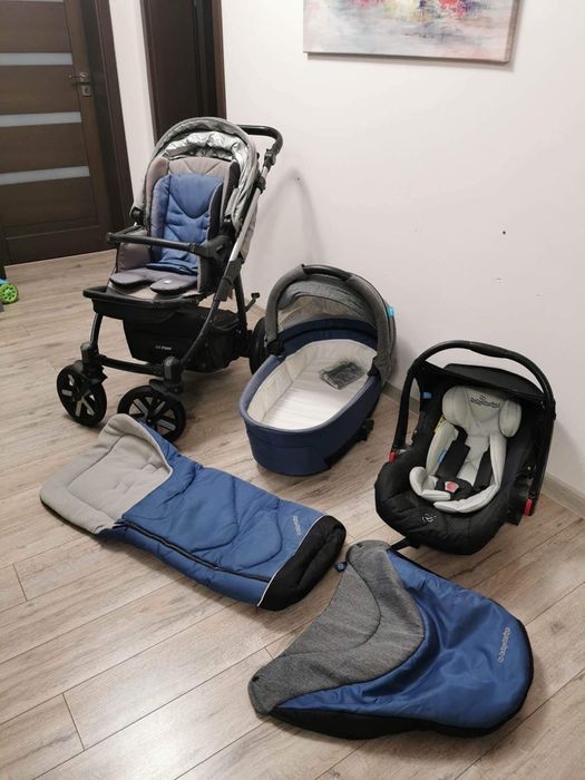 Wózek Baby Design Husky 3w1 głęboko-spacerowy