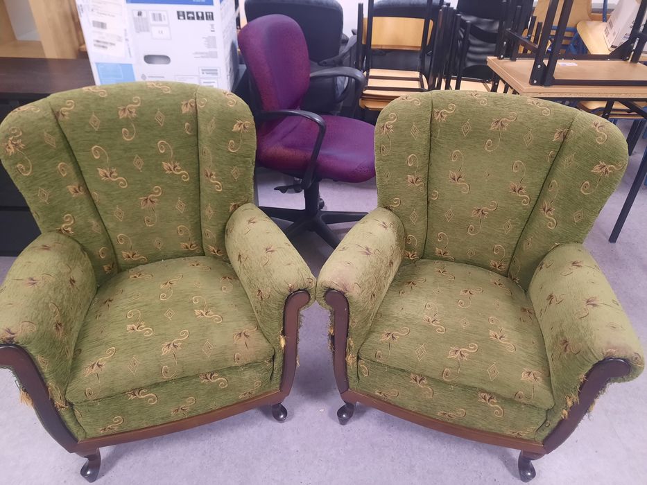 Fotele 2 szt do renowacji