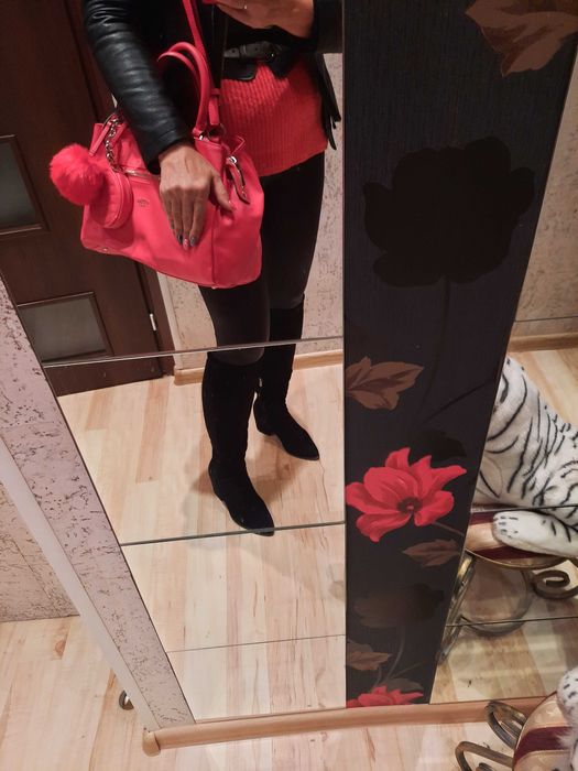 Torebka oryginalna Guess czerwona