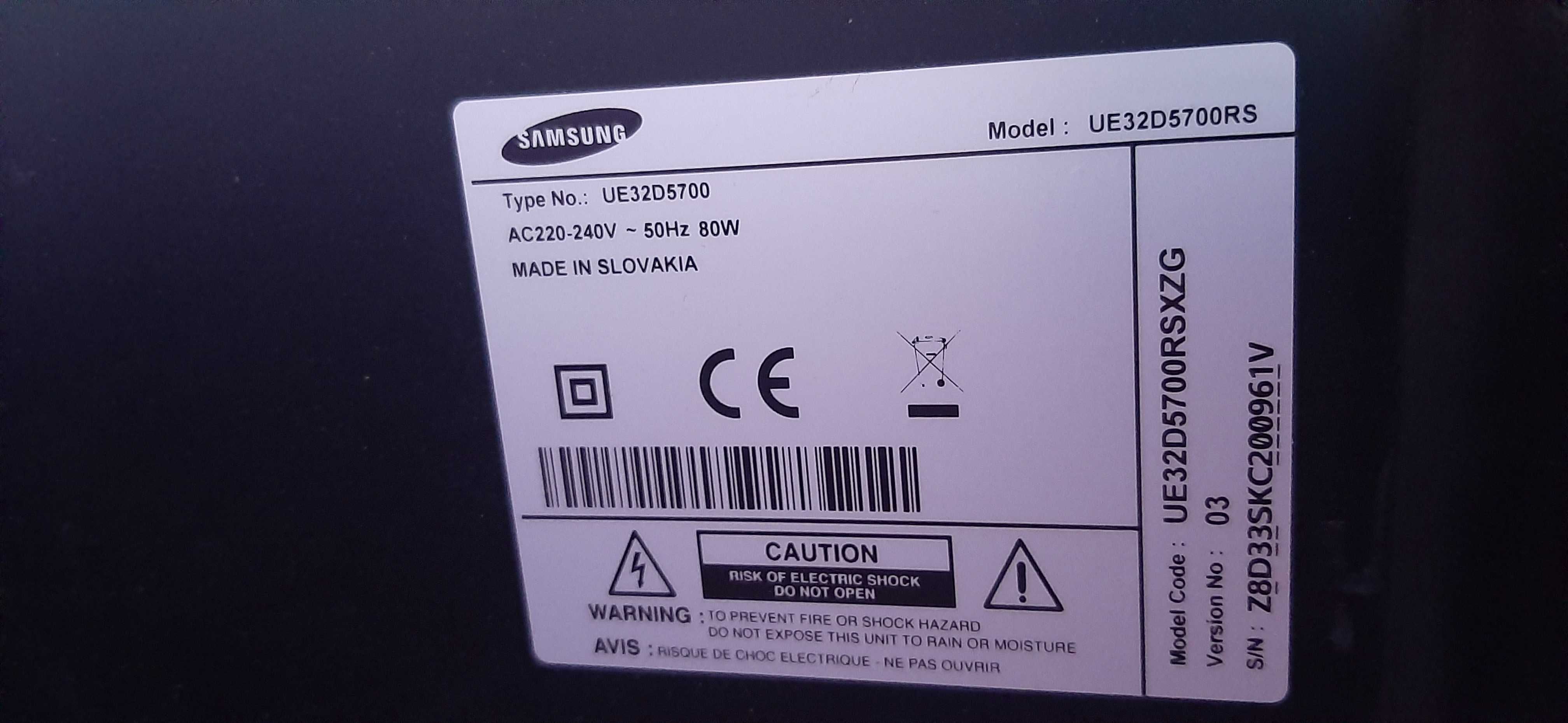Телевізор 32" LED Samsung UE32D5700 Full HD 1920x1080 . 100 Гц