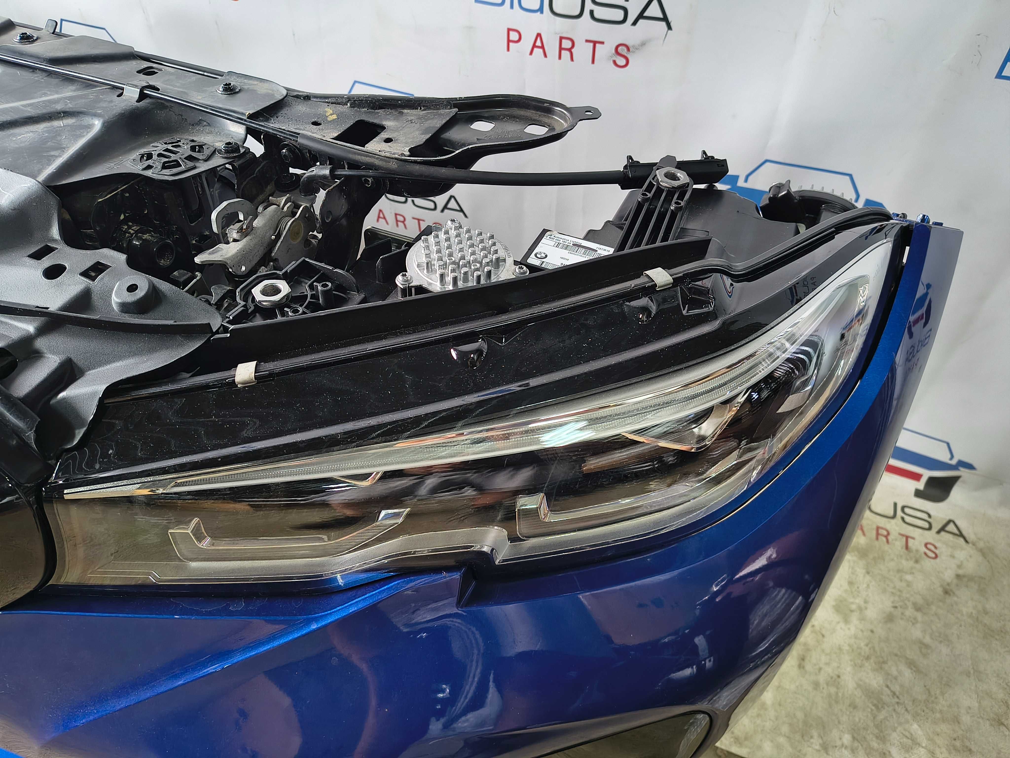 ZDERZAK PRZEDNI komplet chlodnic lampy  LED EUROPA 2.0 BMW G20 2018