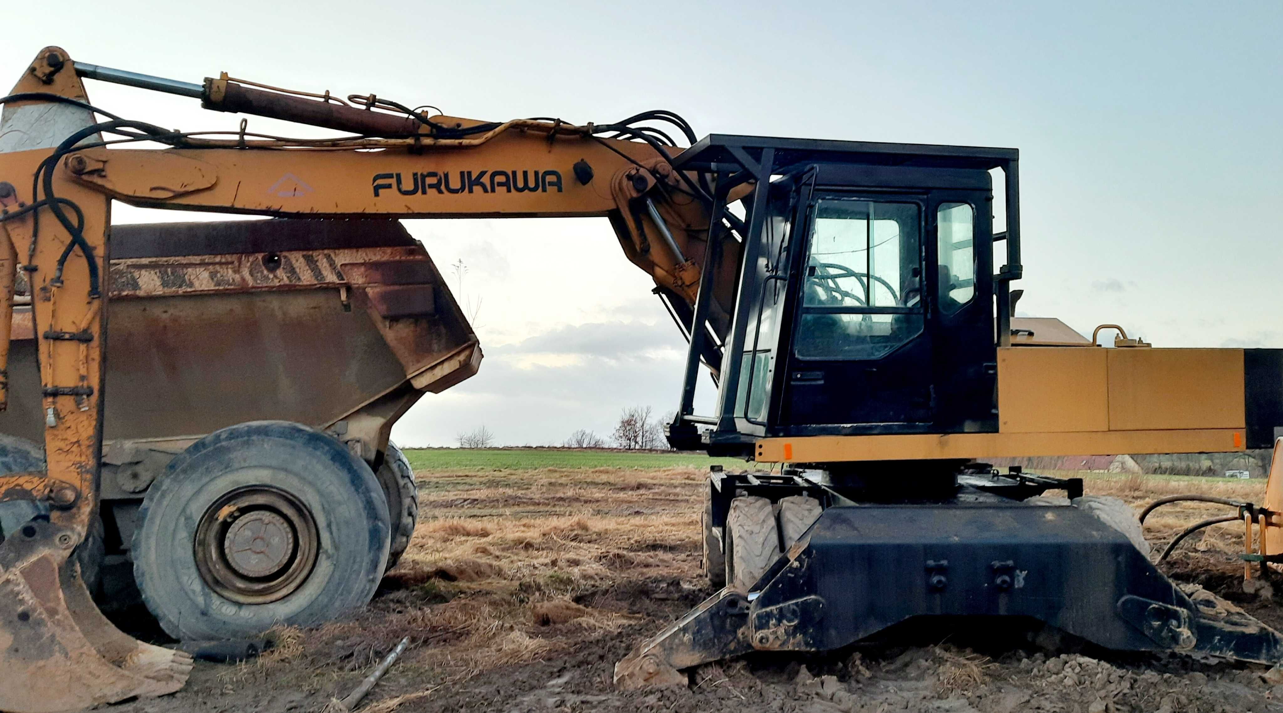 koparka furukawa 635 części most zf apl 755 silnik cummins