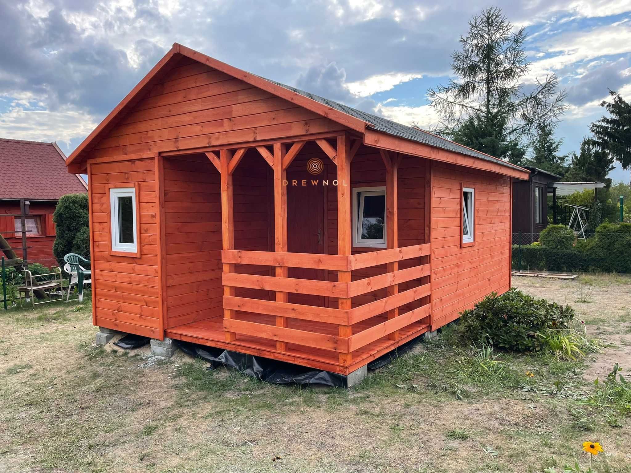 domek letniskowy , domki, do 35m2 , altana   DREWNOL