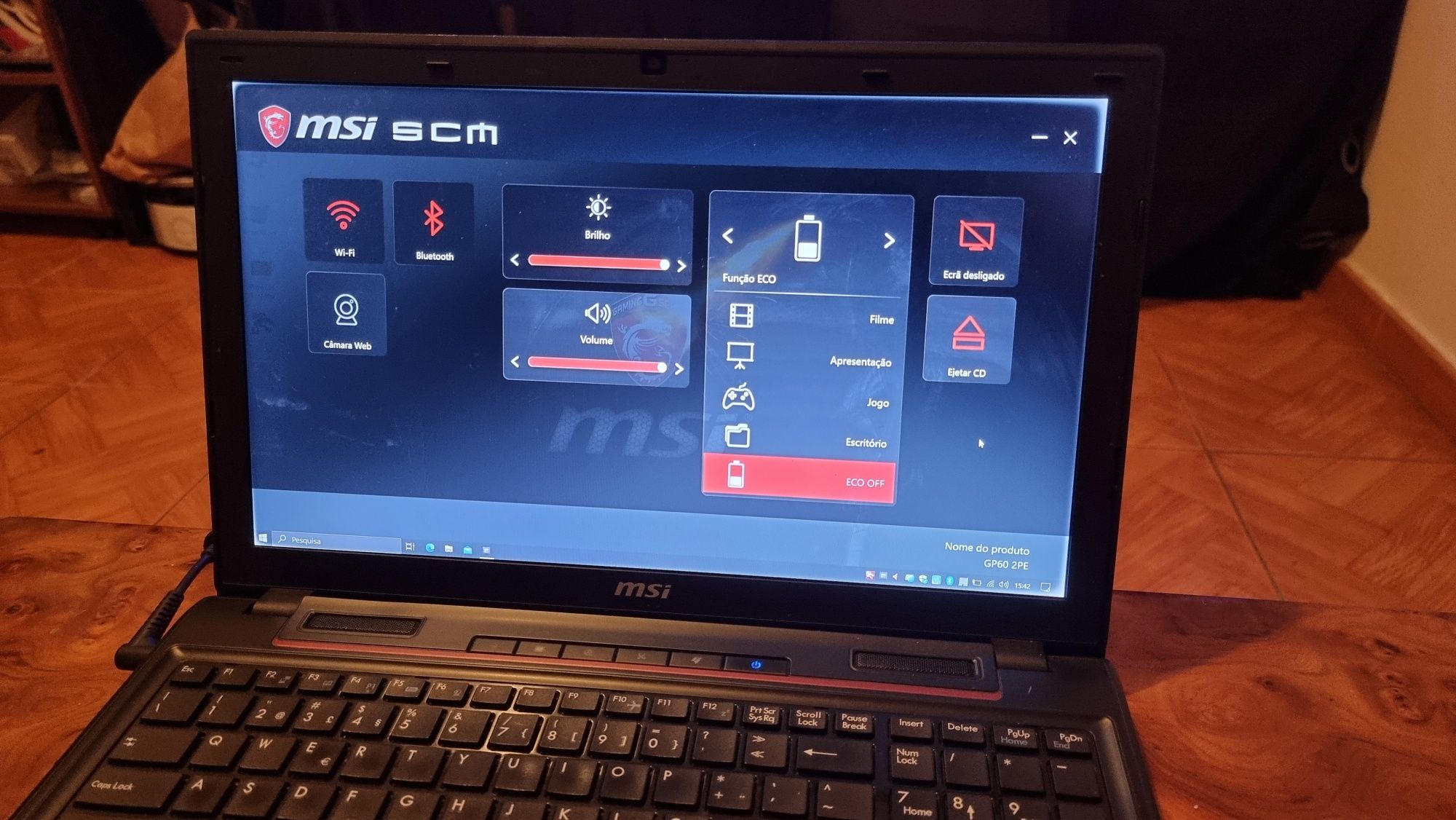 Msi apache GE 60 cpu i7