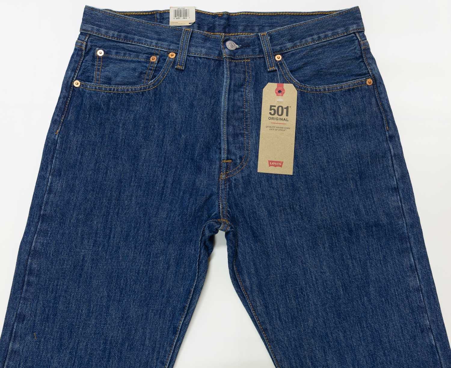 Мужские джинсы Levis 501 Dark Stonewash, 005010194 Левис, Ливайс США